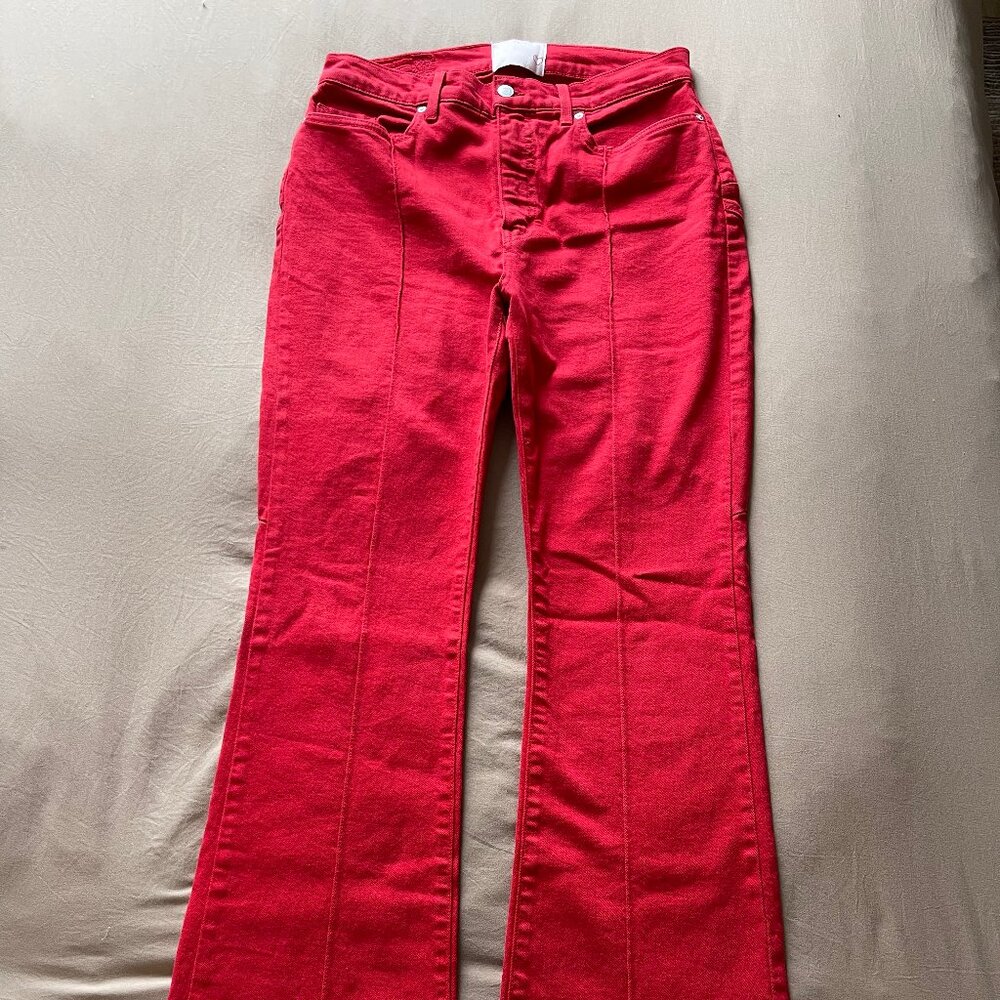 Revice Denim Venus Flares in Mars Bar - Picture 2 of 6